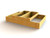 Timber raised vegetable garden split level kit