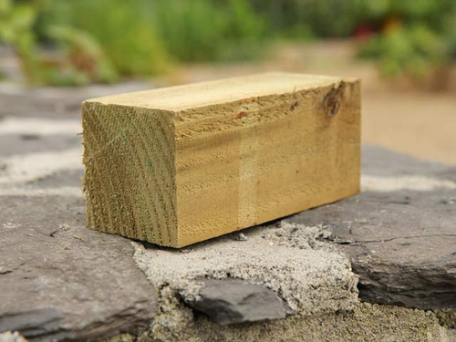 seven inch long square corner post for raised bed kits