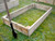chunky 9 inch high allotment community garden veg bed