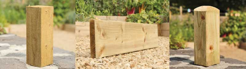Spare parts for timber raised vegetable beds
