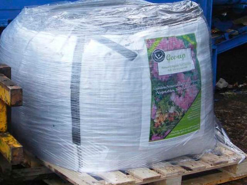 Gee up horse manure bulk bag