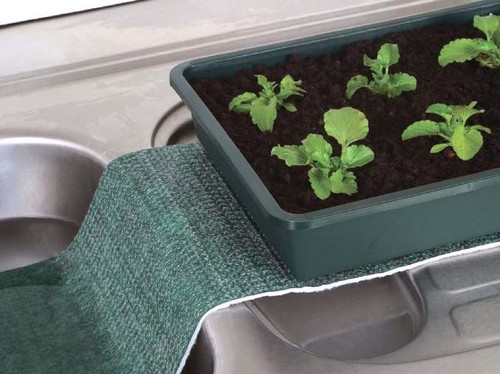 self-watering capillary mat