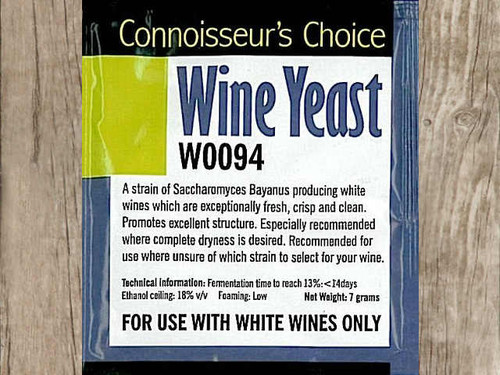 Cider and white wine making yeast