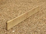 long planed timber planks for raised beds