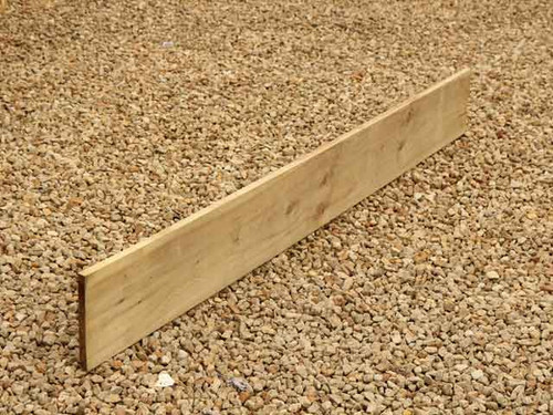 long planed timber planks for raised beds