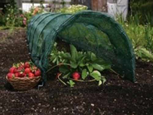 easy net tunnel row cover for gardening
