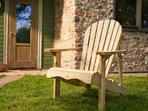 Relax treated timber garden recliner chair
