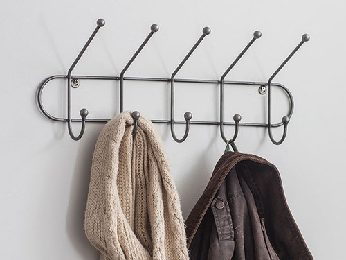 industrial retro coat rack