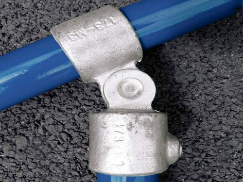 Bracket used to attach strengthening bars to quickcrop fruit cage kit