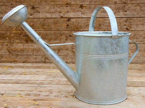 A classic watering can