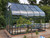 Vitavia saturn premium greenhouse with powder coated green frame