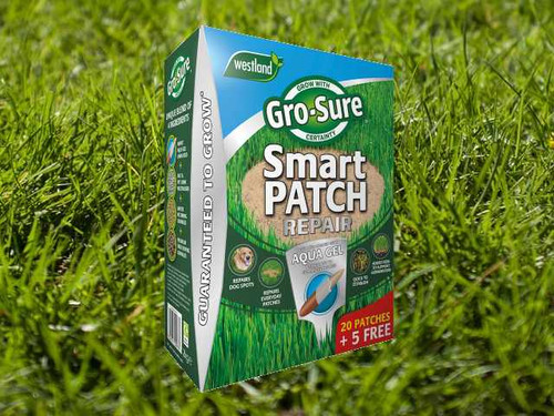 The Gro-Sure Smart Patch Spreader Box is the perfect solution to fix any patches in your lawn.