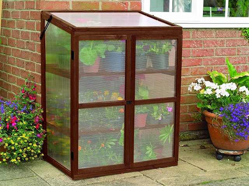 The extra large growhouse and mini greenhouse