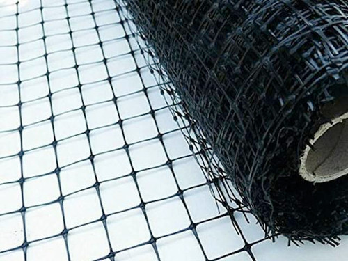 Heavy duty extruded net for bird protection