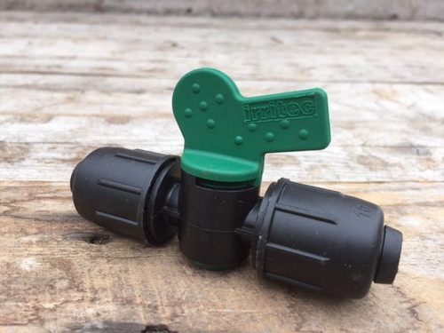 Irrigation system tap valve
