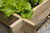wooden raised vegetable bed that slots together