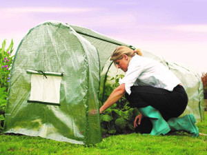 Large Tunnel Cloche - Grower Frame With Heavy Duty Cover