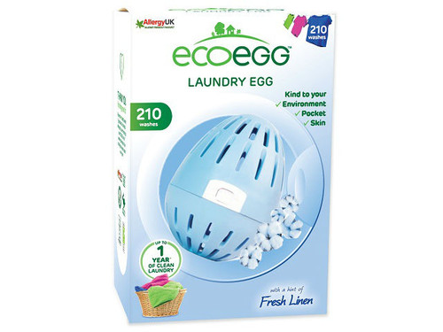 Fresh linen fragranced ecoegg laundry egg