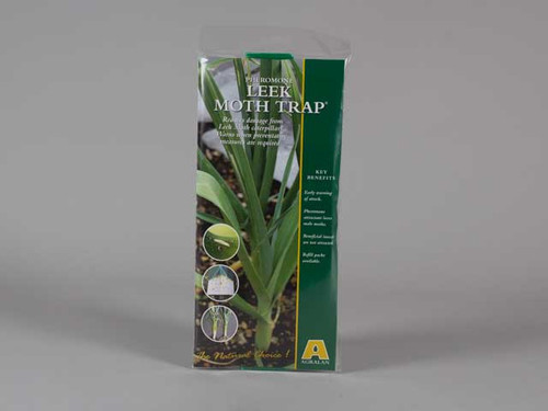 A trap for catching the leek moth in the garden