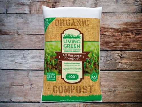 Living Green compost for a pallet of 82 bags