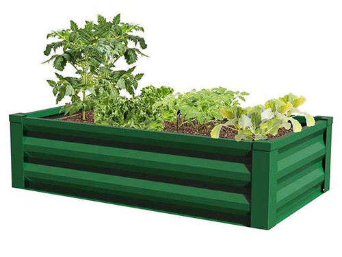 Metal Raised Garden Planter with liner