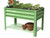metal raised planter on legs