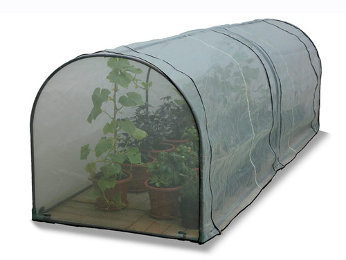Micromesh protection cover for grower frame