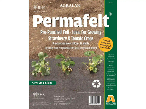 Permafelt for strawberries and tomatoes