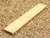 planed wooden planks with rounded edges