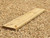 planed wood plank with weather treatment