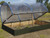 raised bed mini poly tunnel open