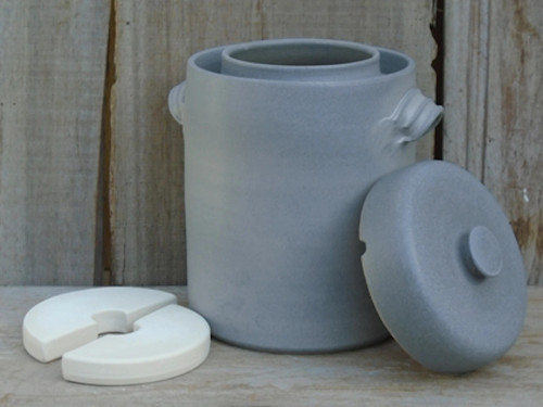 4L hand thrown saerkraut pots or crocks