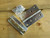 8cm Butt Galvanised Hinge Pack