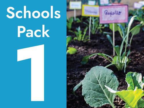 Quickcrop schools raised bed vegetable garden pack