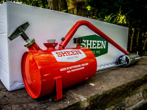 Sheen flame weeder kerosene tank detail