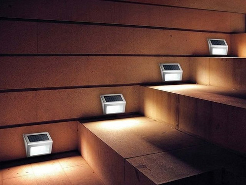 Sherpa solar outdoor step lights
