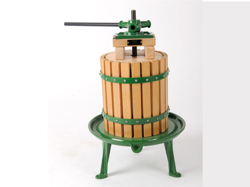 Cast iron fruit press