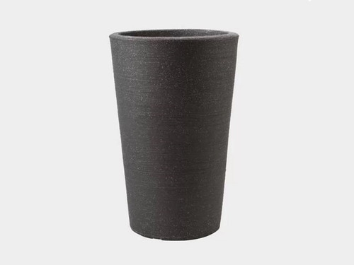 The Stewarts Varese medium planter with granite finish