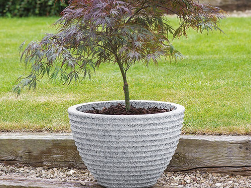Honey pot planter from stewarts in alpine grey