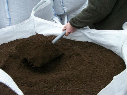 large bulk bags of topsoil with sand