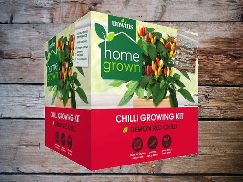 Unwins Homegrown Chilli Growing Kit