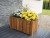 Large rectangular patio planter