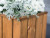 Treated timber garden planters