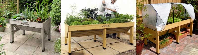 Vegtrug easy access planters and accessories