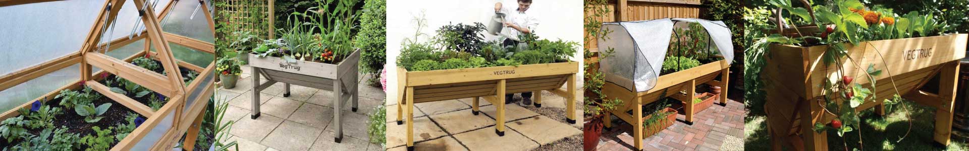 Vegtrug easy access planters and accessories