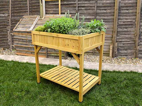 Raised herb garden kits