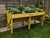 wooden trough planter from vegtrug for growing vegetables