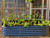 Vegtub charcoal grey steel raised bed
