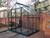 Vitavia saturn greenhouse installation powder coated green frame