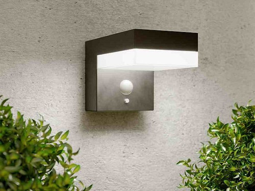 Warwick solar wall light